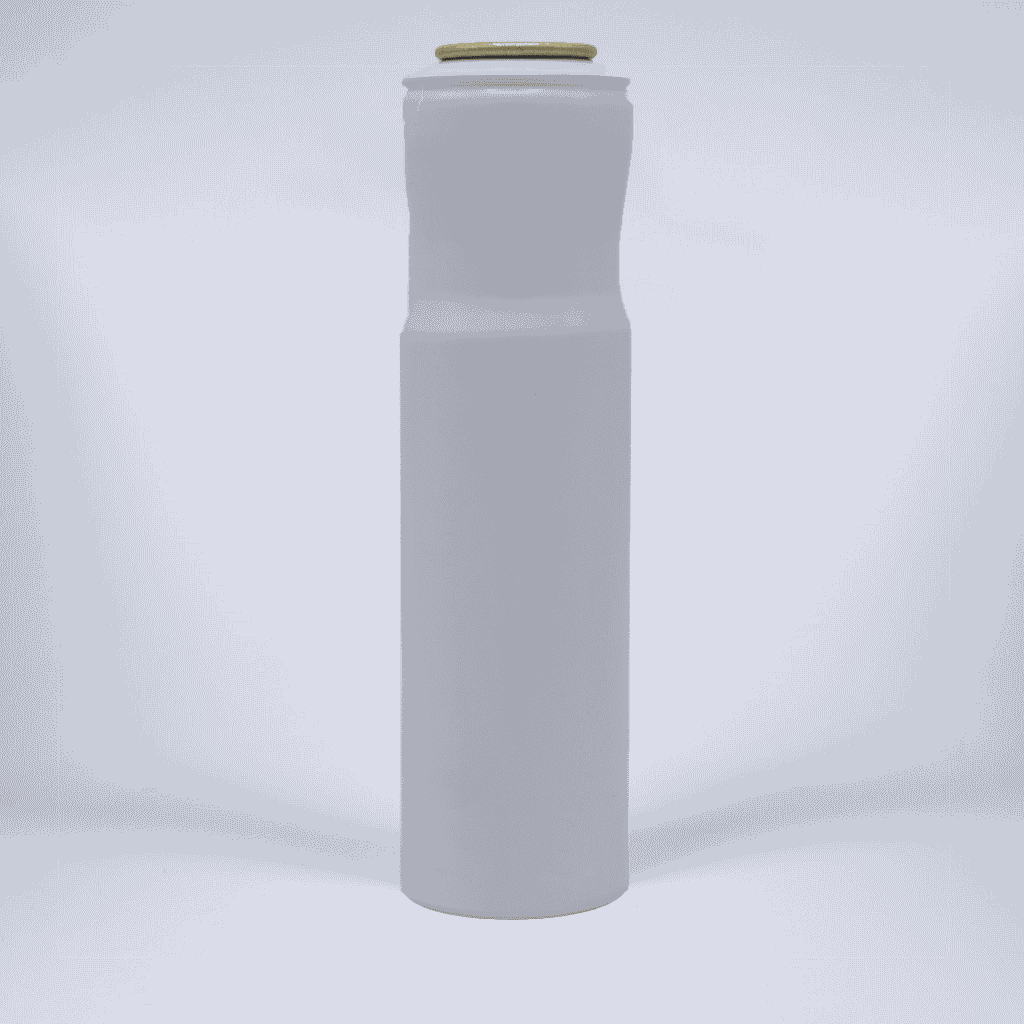 Gorge shape A aluminum aerosol can, 45x190mm, White base